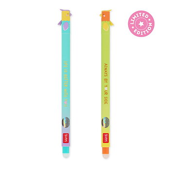 Erasable : Better together 2026 Limited Edition - 2 gelpennor suddbart bläck