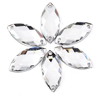 NAVETTE -Crystal, 9x18 mm