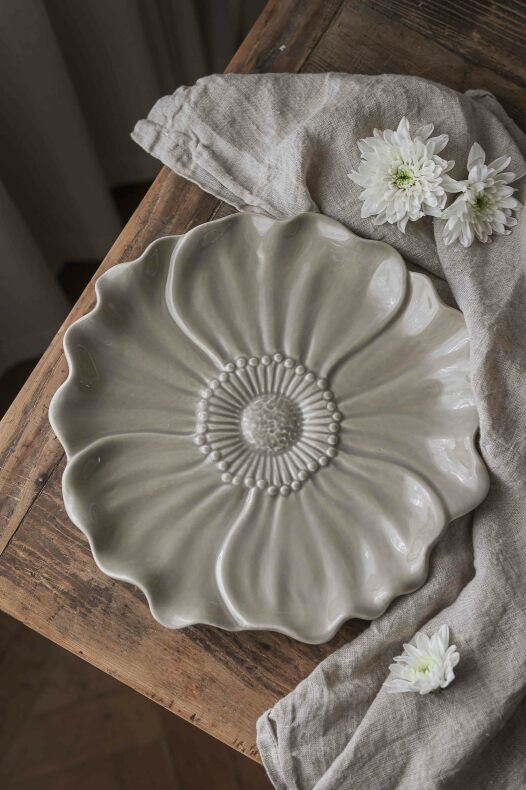 Majas Blomstra Stort fat - Beige - Majas Cottage - 4