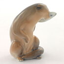 Vilhelm Waldorff (20th Century) Otter with Fish 5 cm #1808