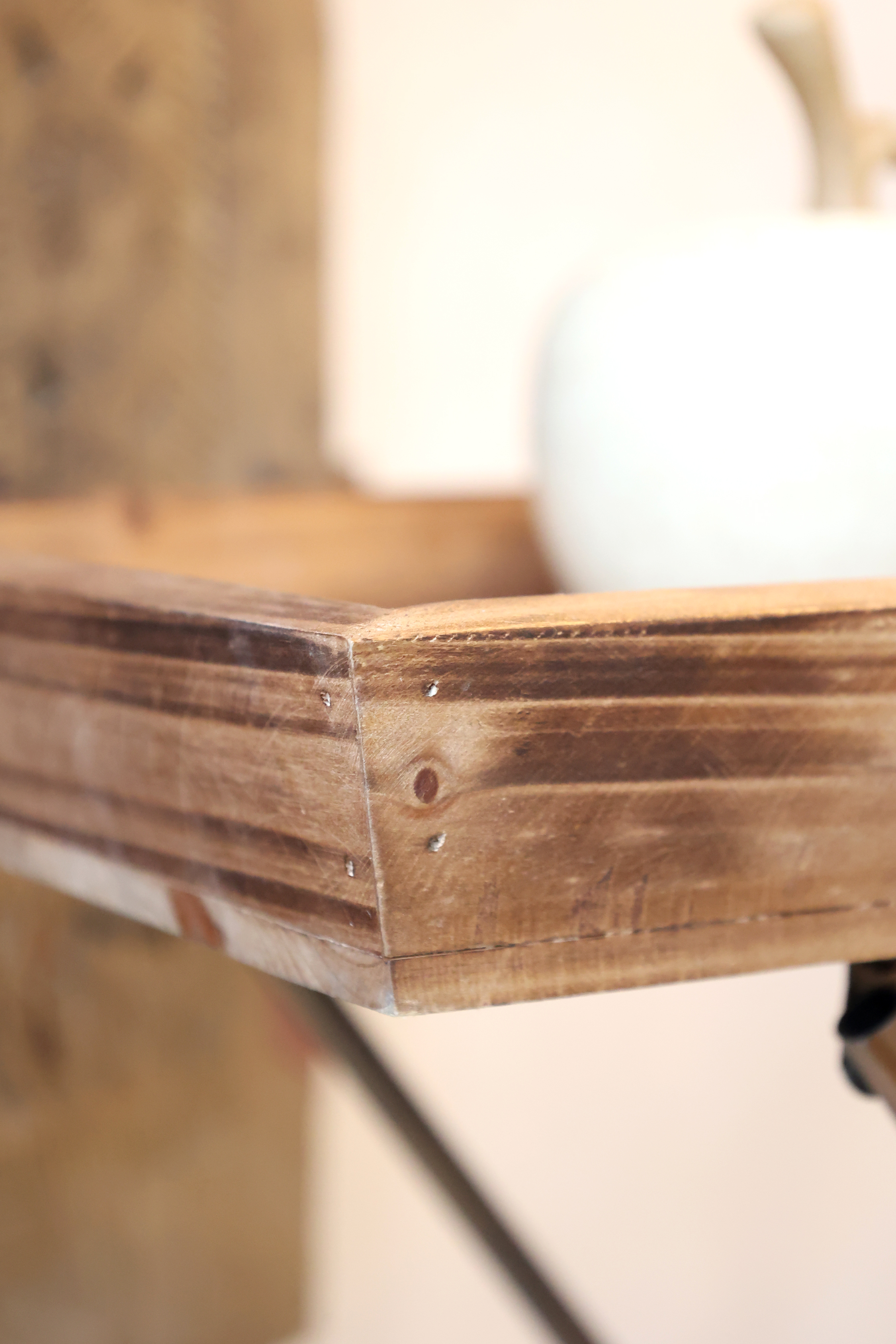 Tray table - H80/L70/W35.5 cm - Natural - 7