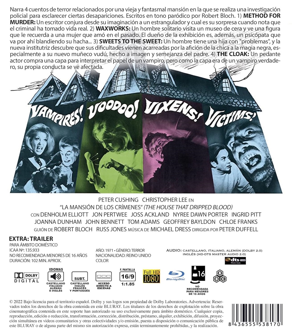 The House That Dripped Blood (ej svensk text) (Blu-ray) - 2