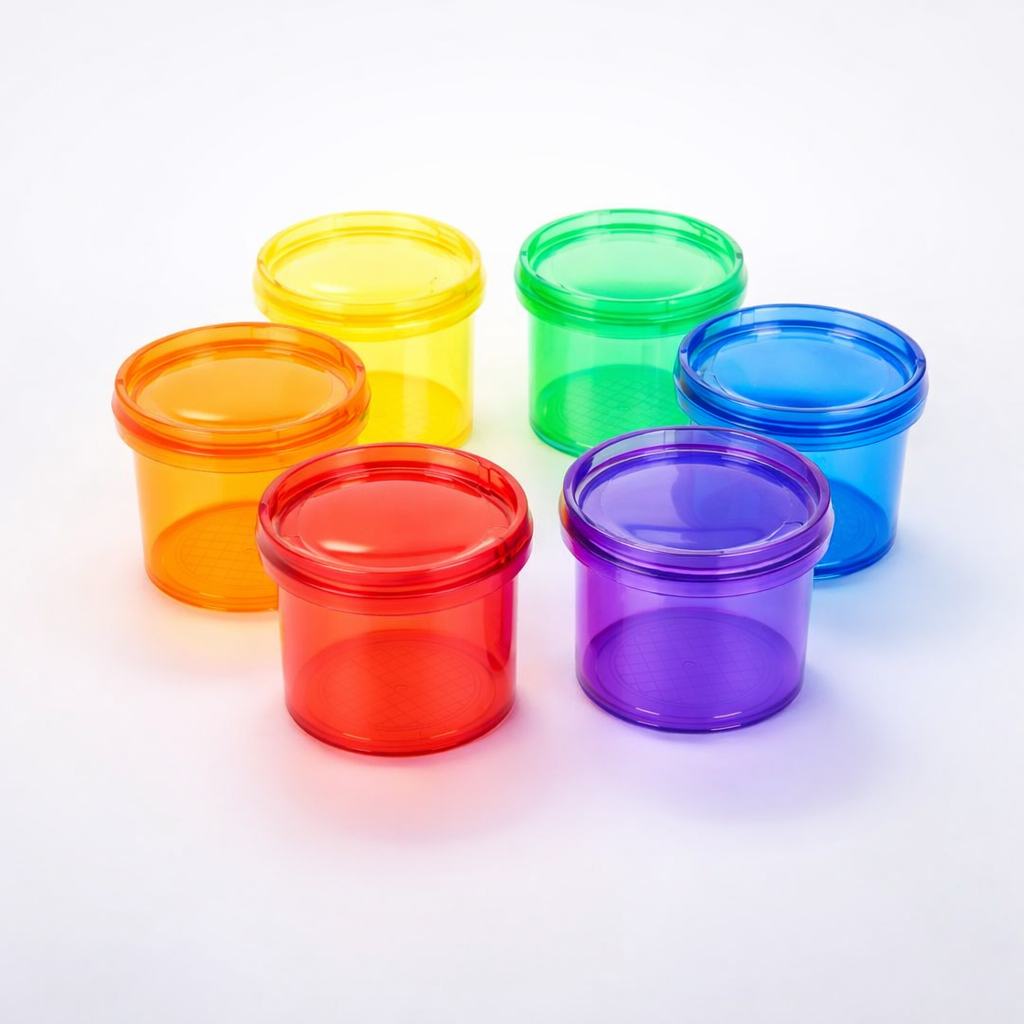 Transparent förstoringsglas färgade 6/fp