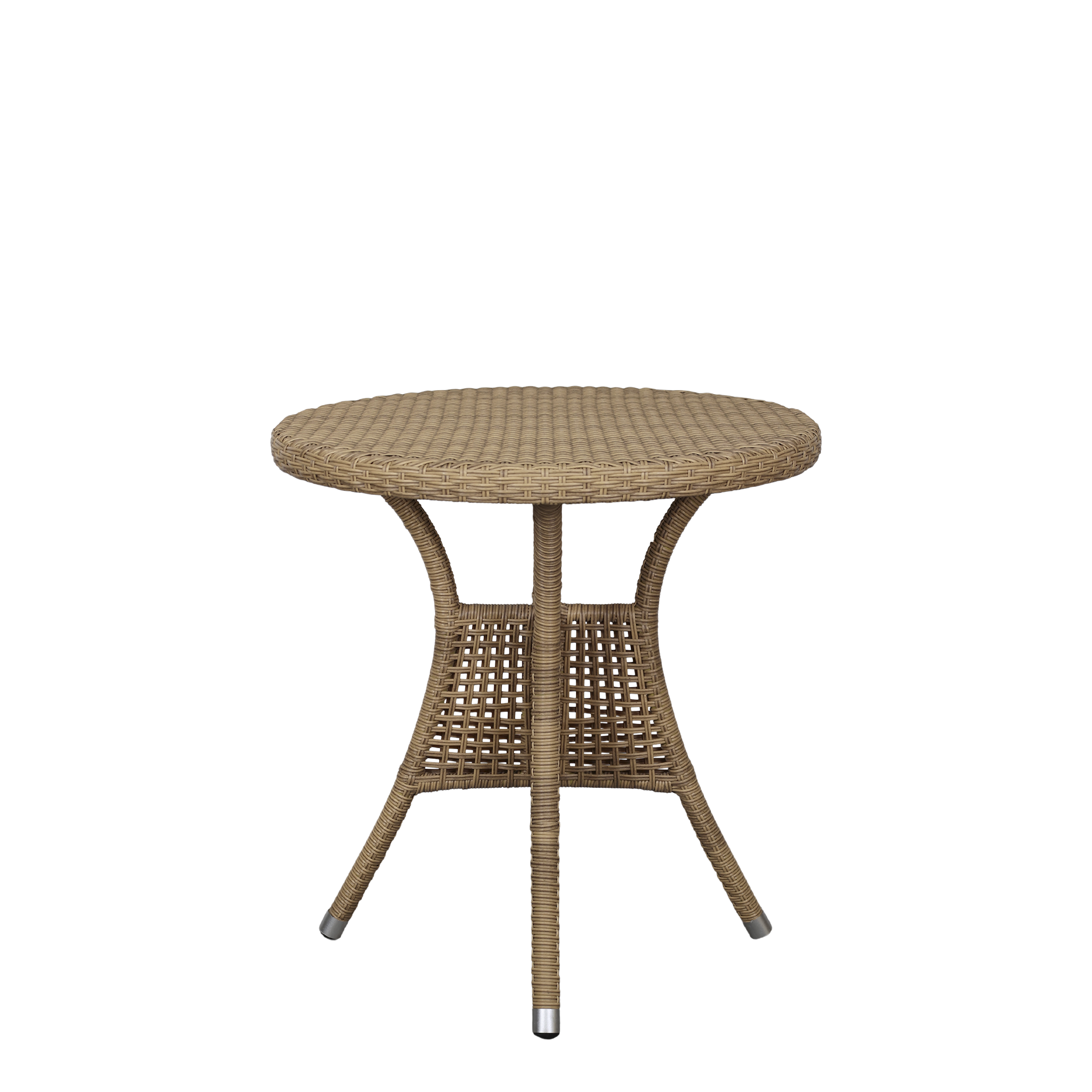La Rochelle Bistro table in rattan - H74/Ø70 cm - Natural - 2