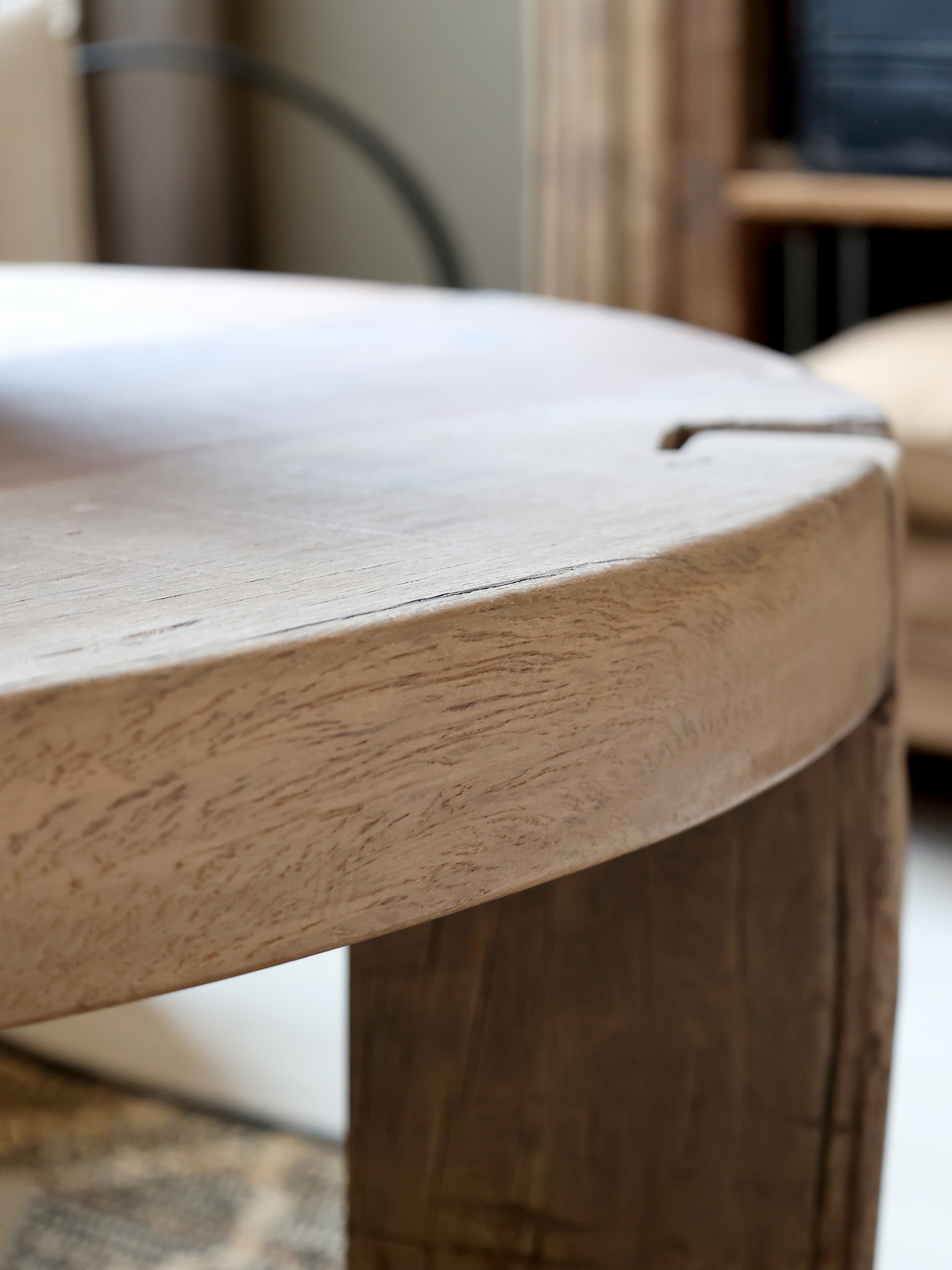 Grimaud coffee table - H48/Ø80 cm - Natural - 5