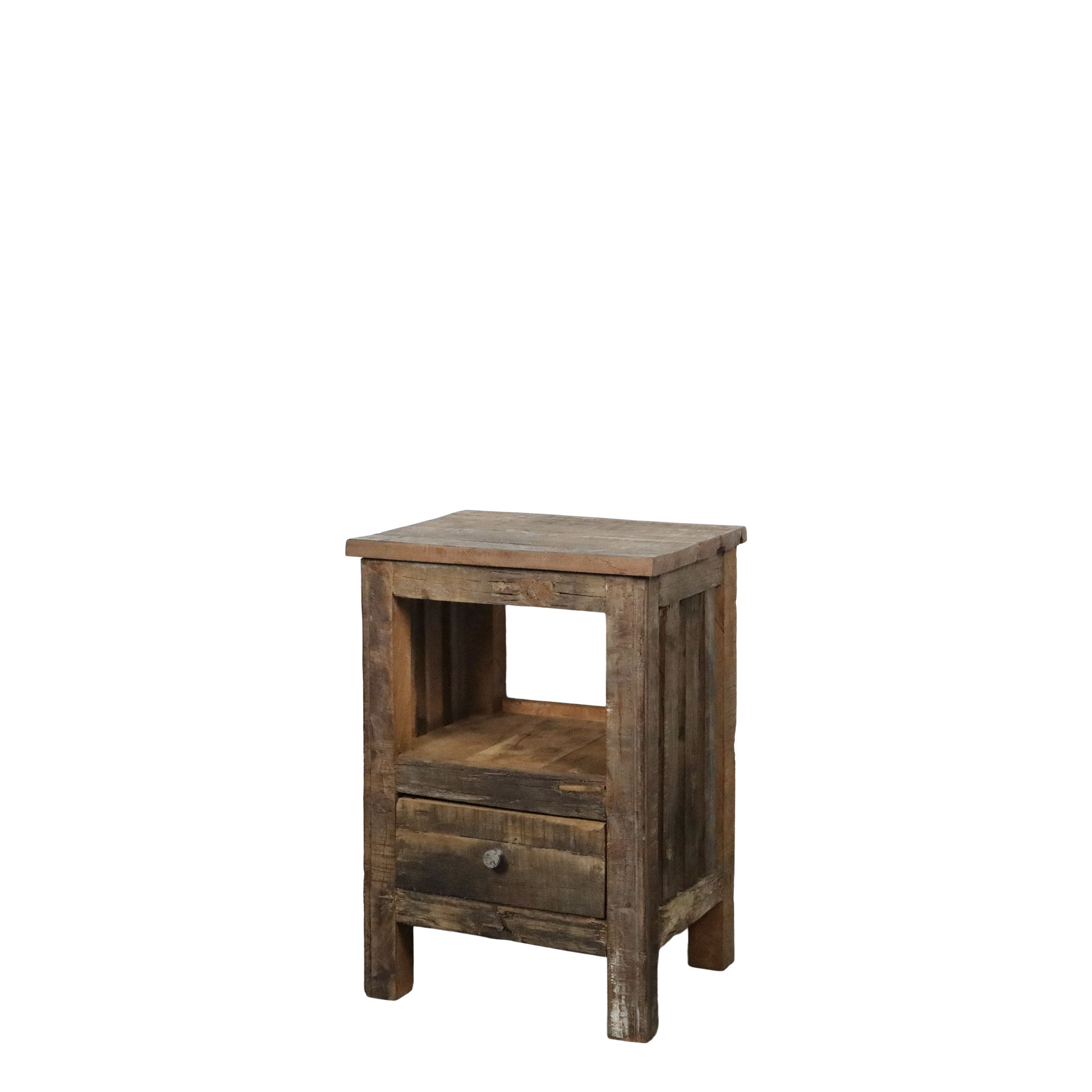 Grimaud Bord med låda - H63/L44/B37 cm - Natur - 2