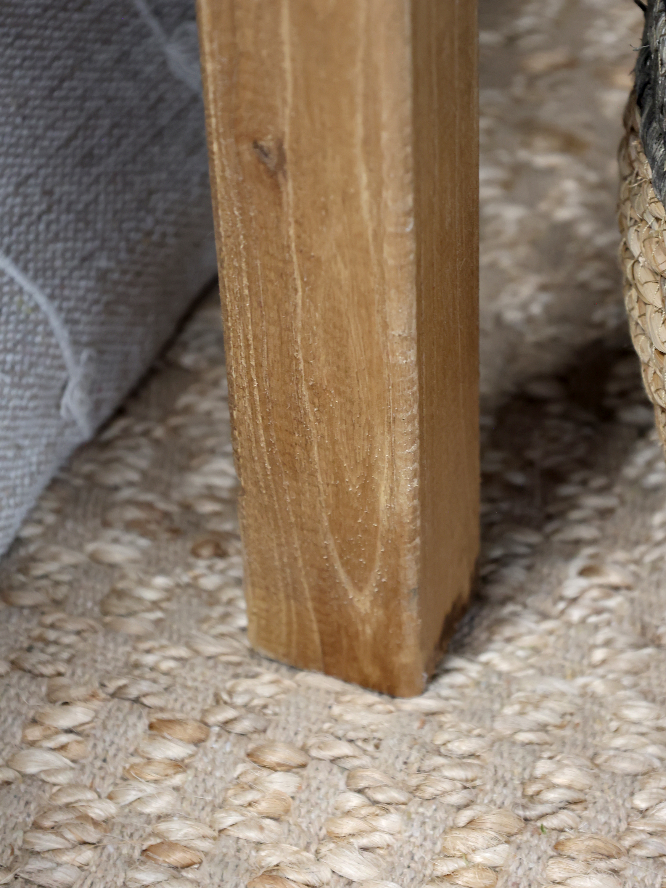 Side table with drawer - H64/L70/W38 cm - Natural - 7