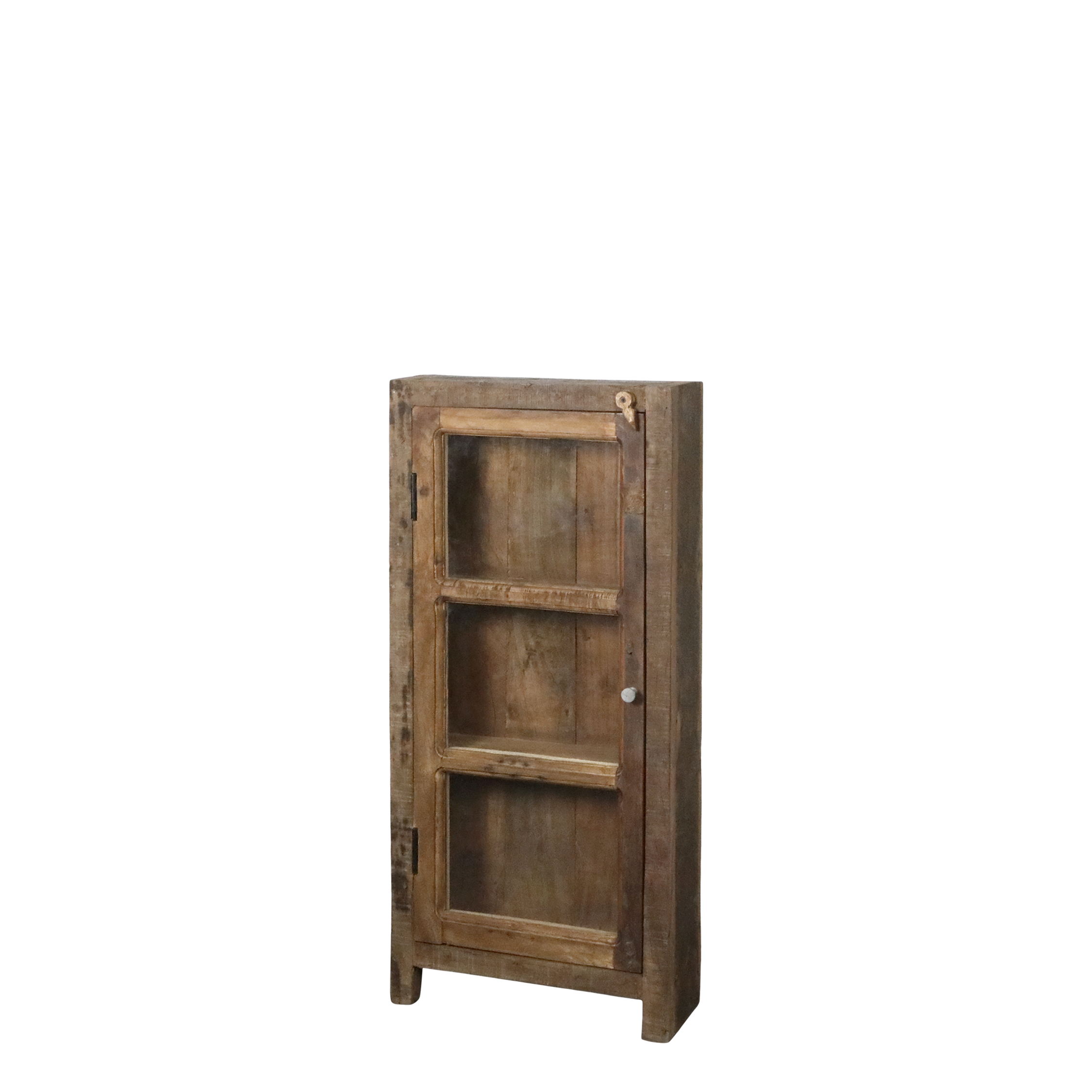 Grimaud Display cabinet - H105/L47/W18 cm - Natural - 2