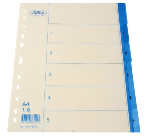 PärmregisterA4, 1-5