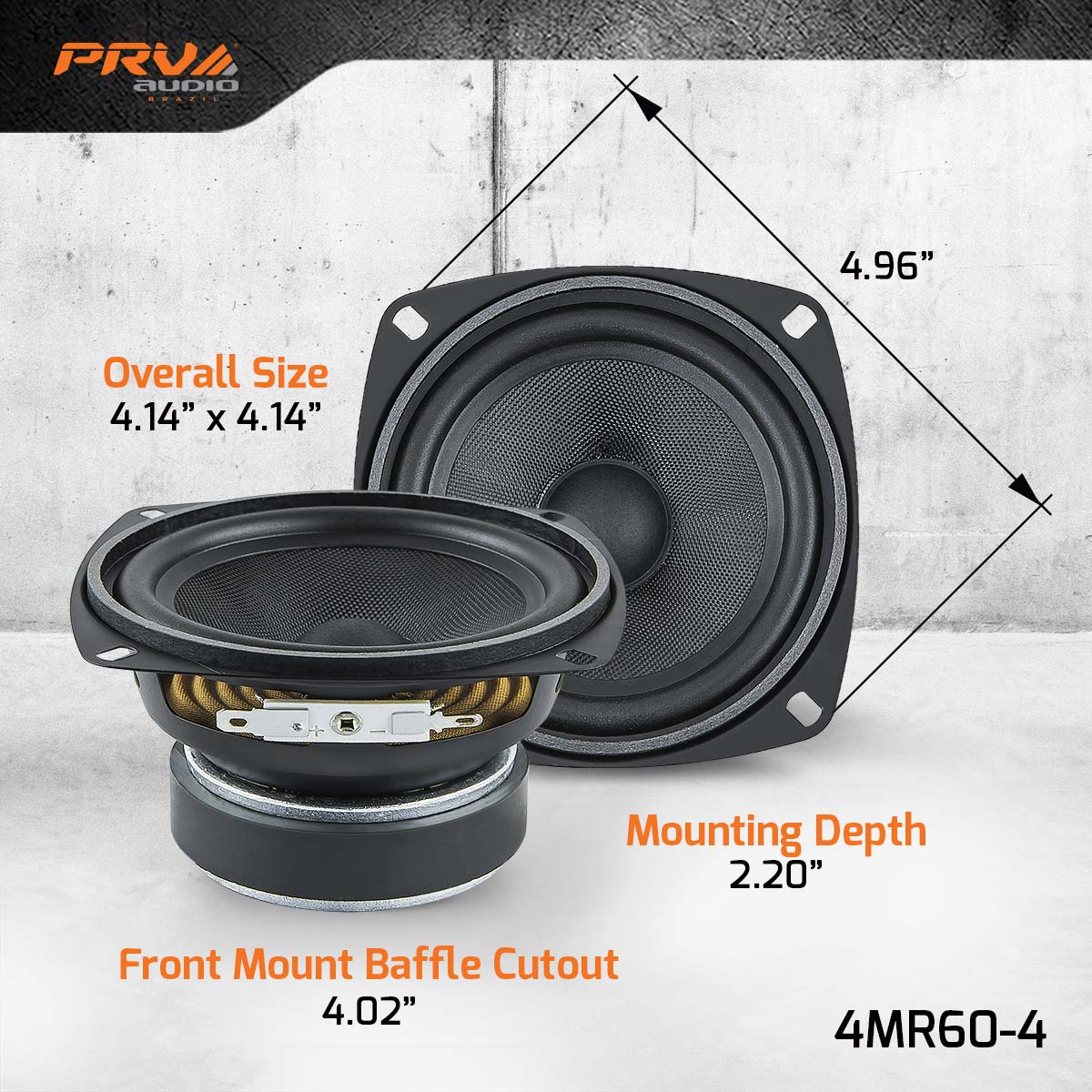 PRV Audio 4MR60-4 - 4