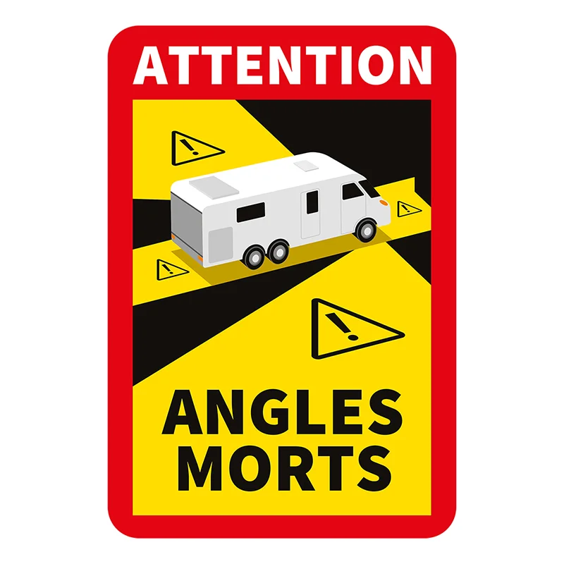 Attention Angles Morts sticker