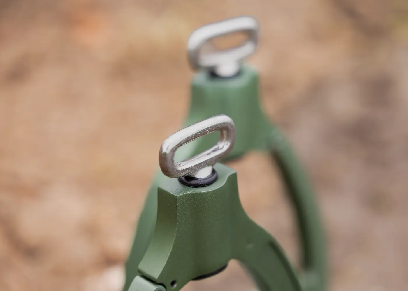 Edix® safety stirrups 360°, silver - 6