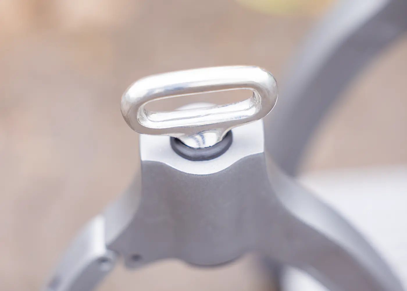 Edix® safety stirrups 360°, silver - 4