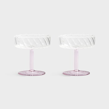 Coupe twirl ljusrosa 2-pack