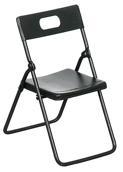 Folding chair, svart