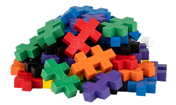 Plus-Plus BIG Basic Mix / 50 bitar
