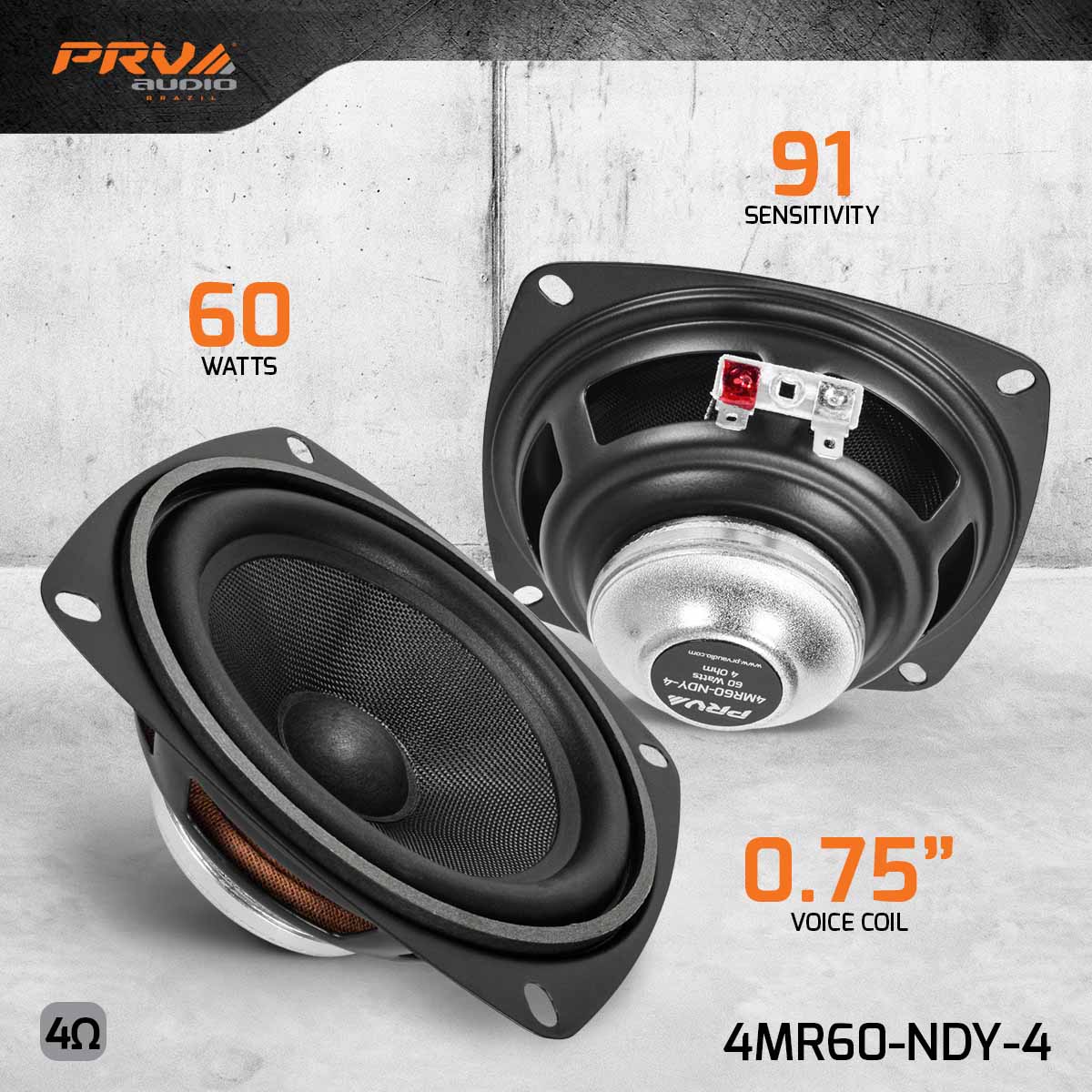 PRV Audio 4MR60-NDY-4 - 2