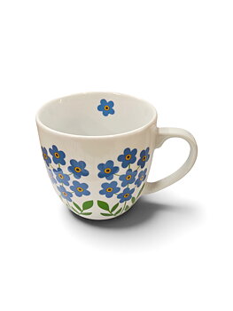 Tekopp 0,5 L, Förgätmigej 