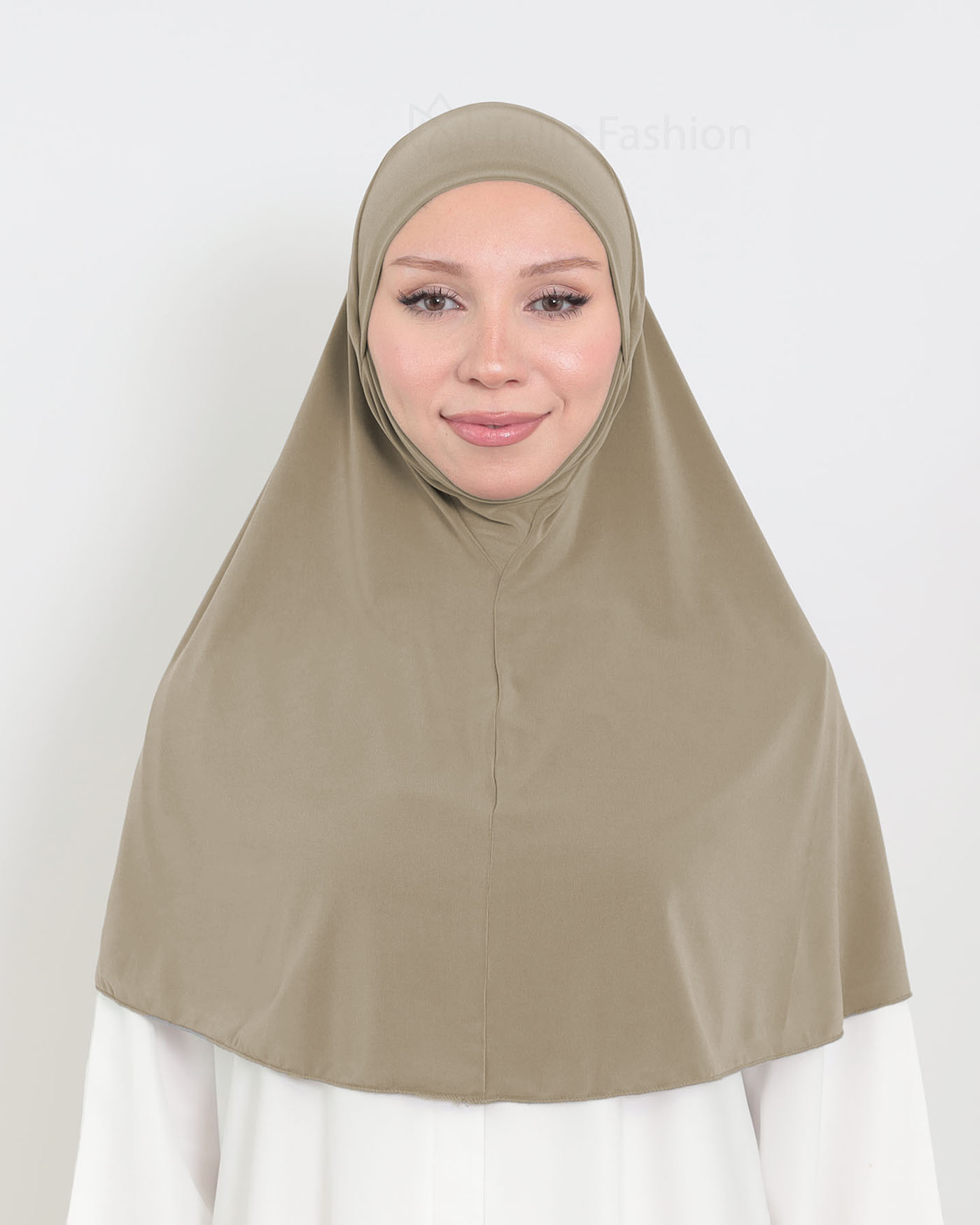 Hijab - Al Amira X-Large Lycra - Cacao Brown