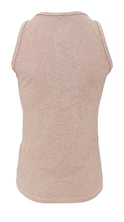 Faye lurex linne -  Golden taupe