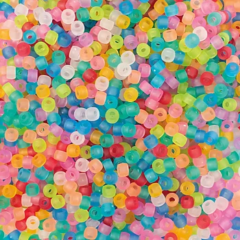 Pony beads frostade, 250 st.