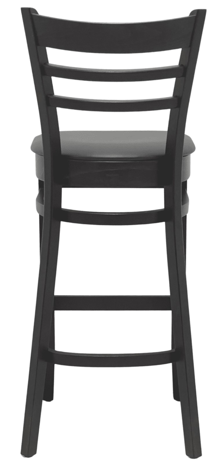 Barstol James R, wenge, svart konstläder - 4