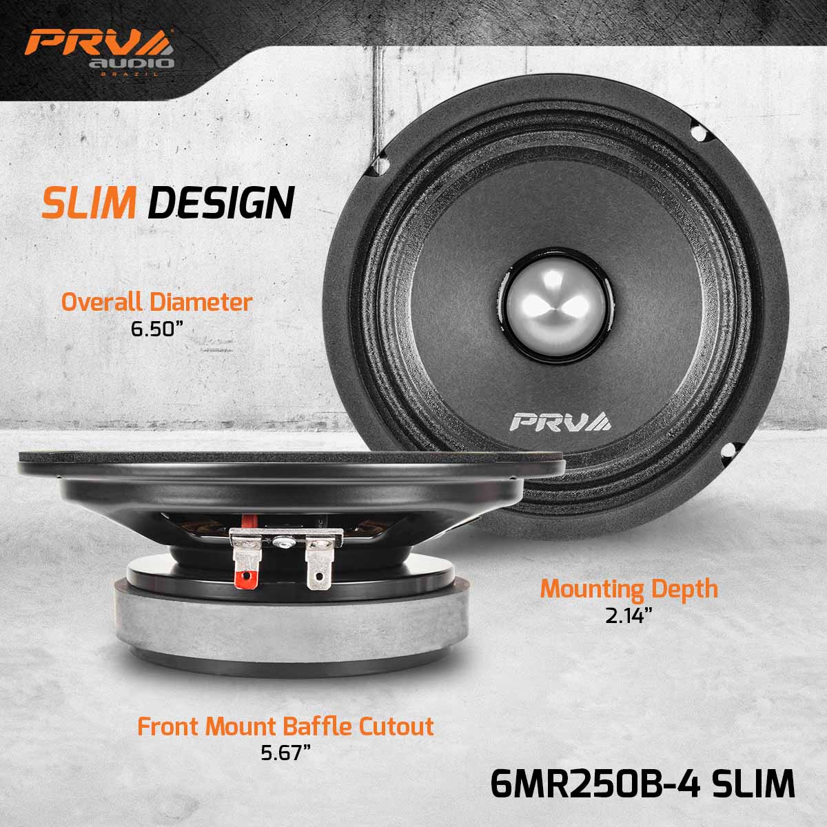 PRV Audio 6MR250B-4 SLIM - 4