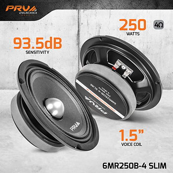 PRV Audio 6MR250B-4 SLIM