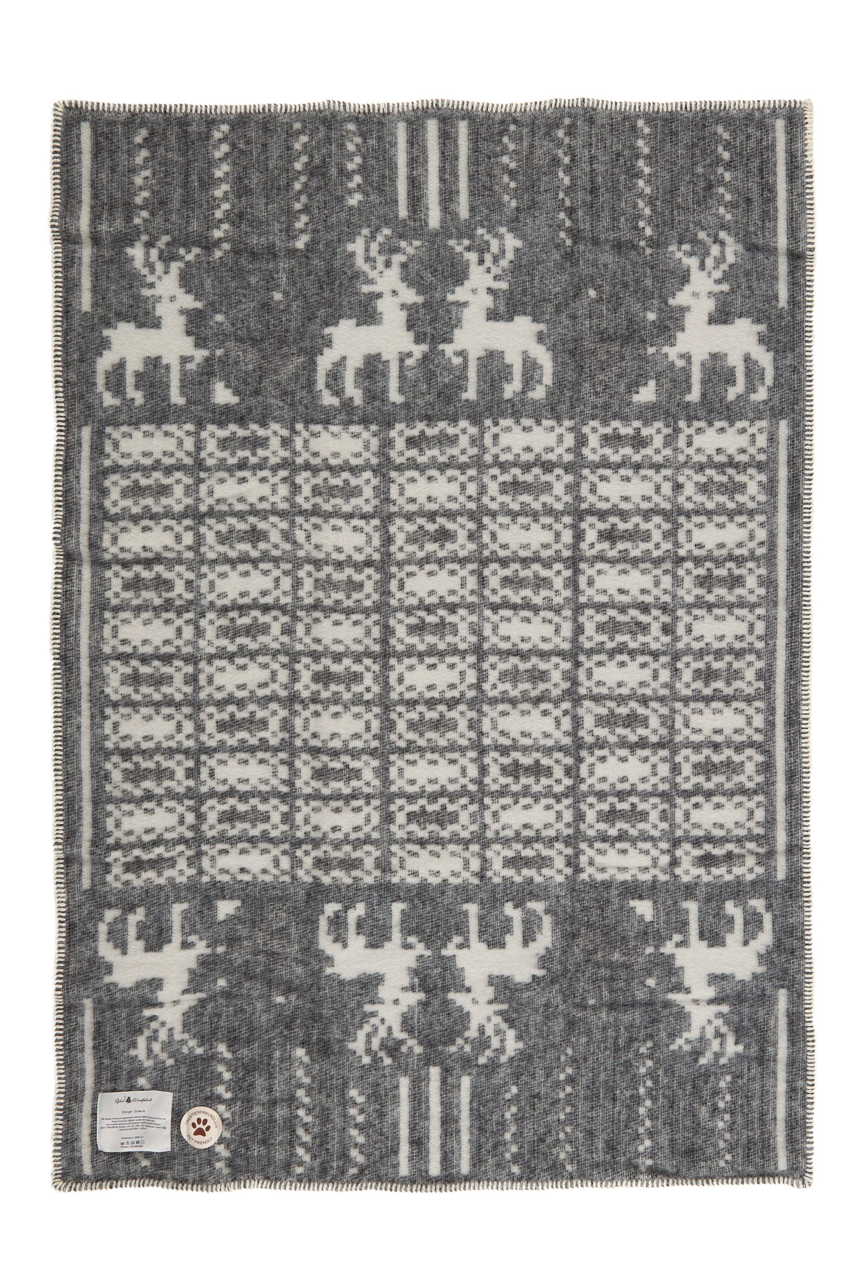 SCANIA MELONIA, WOOL BLANKET, 90 x 130 cm - 3