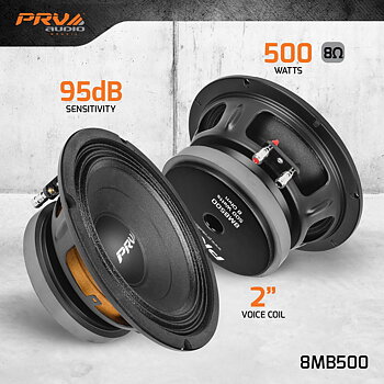 PRV Audio 8MB500 – 8 Ohm