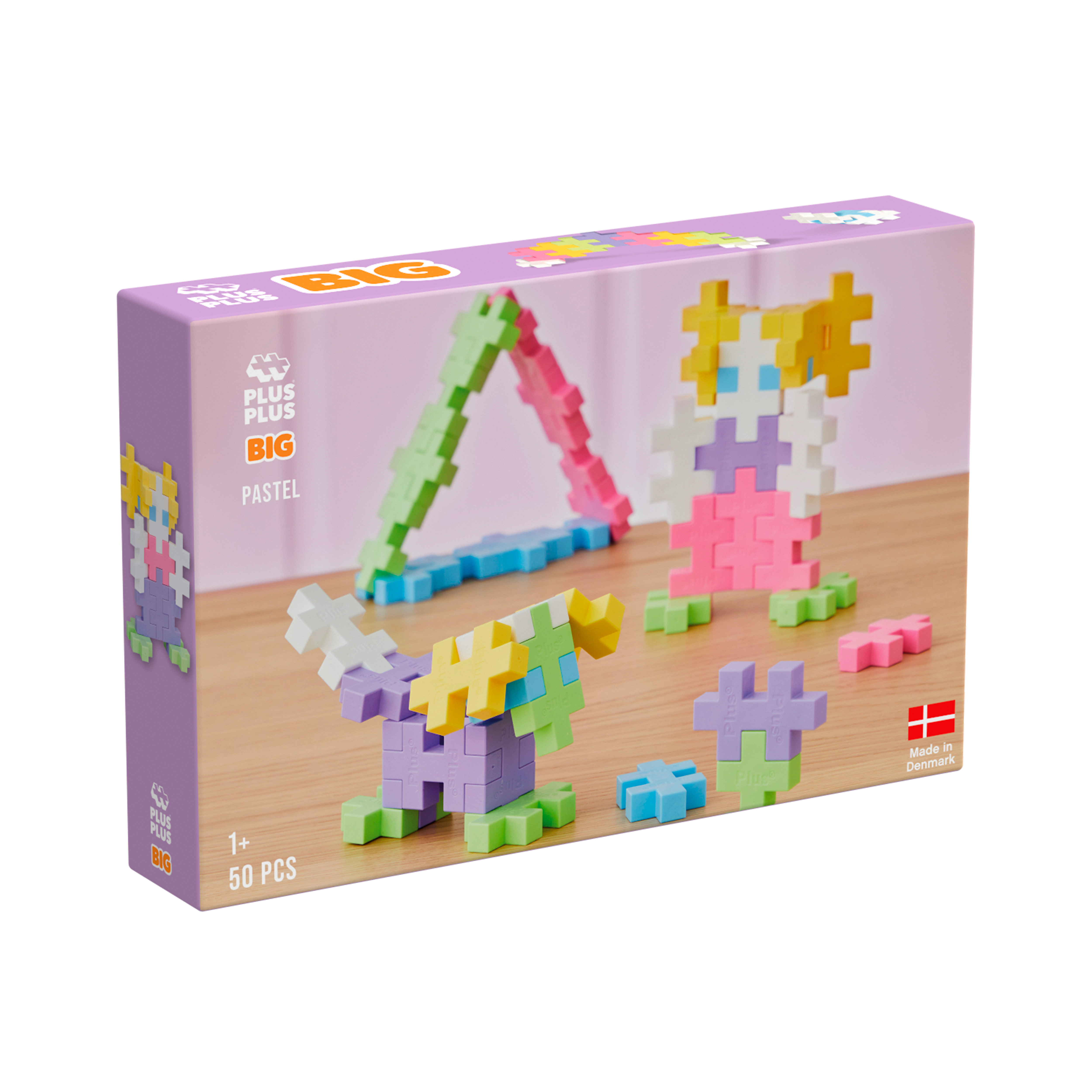 Plus-Plus BIG Pastel Mix / 50 bitar - 3