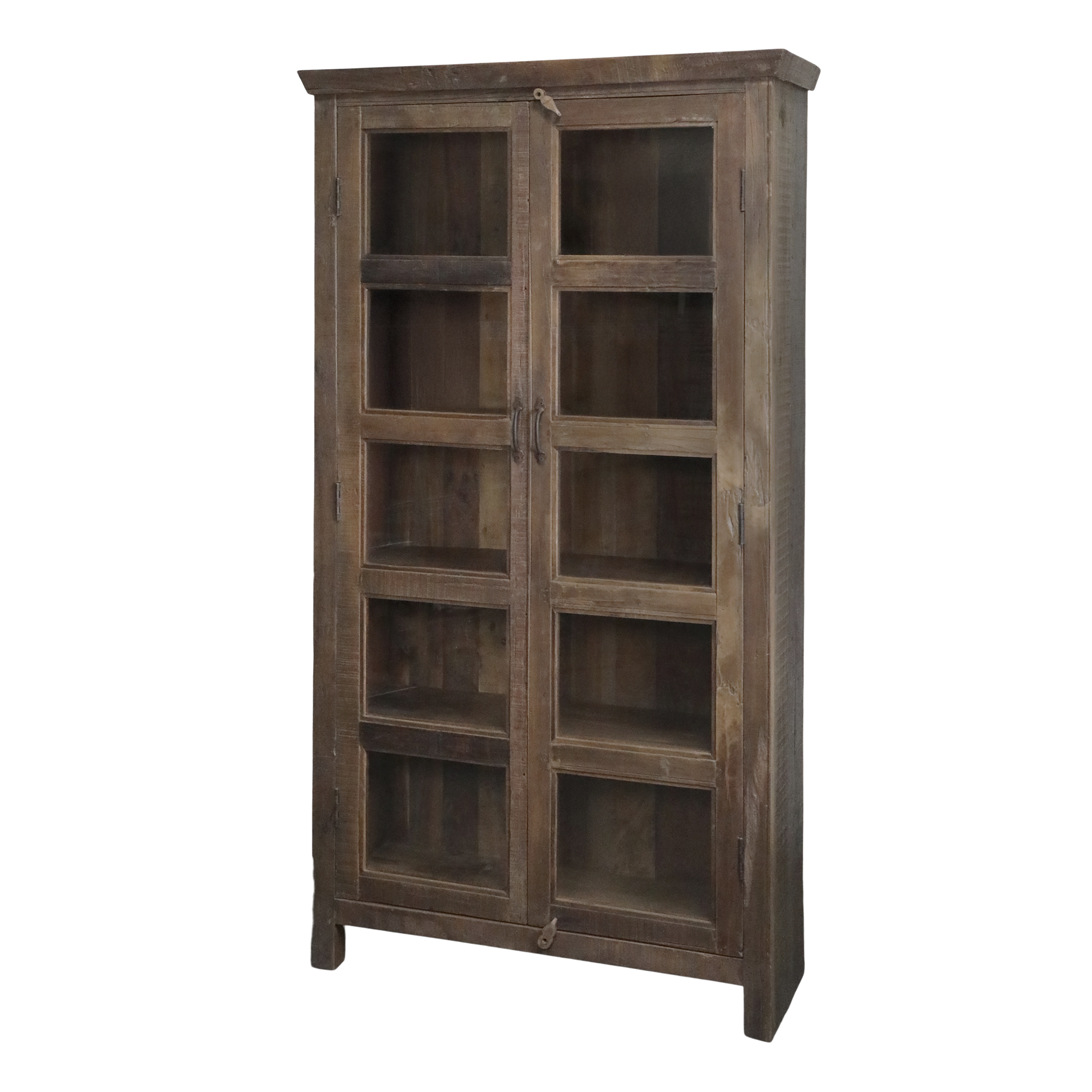 Grimaud Vitrinskåp - H185/L100/B40 cm - Natur - 2