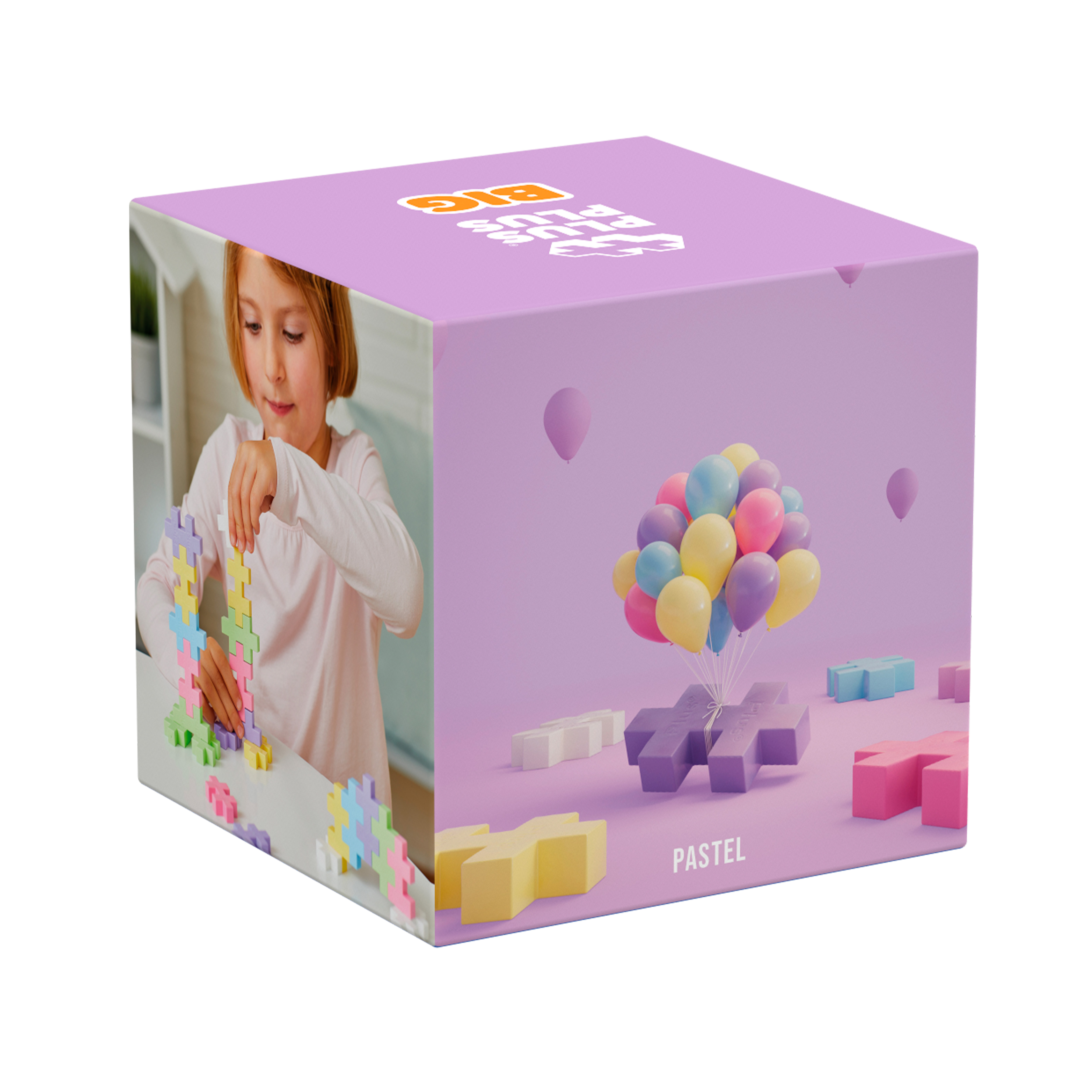 Plus-Plus BIG Pastel Mix / 100 bitar - 3