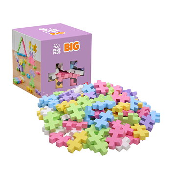 Plus-Plus BIG Pastel Mix / 100 bitar