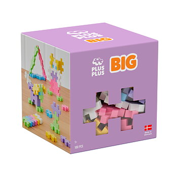 Plus-Plus BIG Pastel Mix / 100 bitar