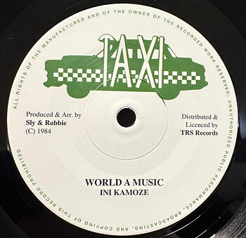 Ini Kamoze – World A Music