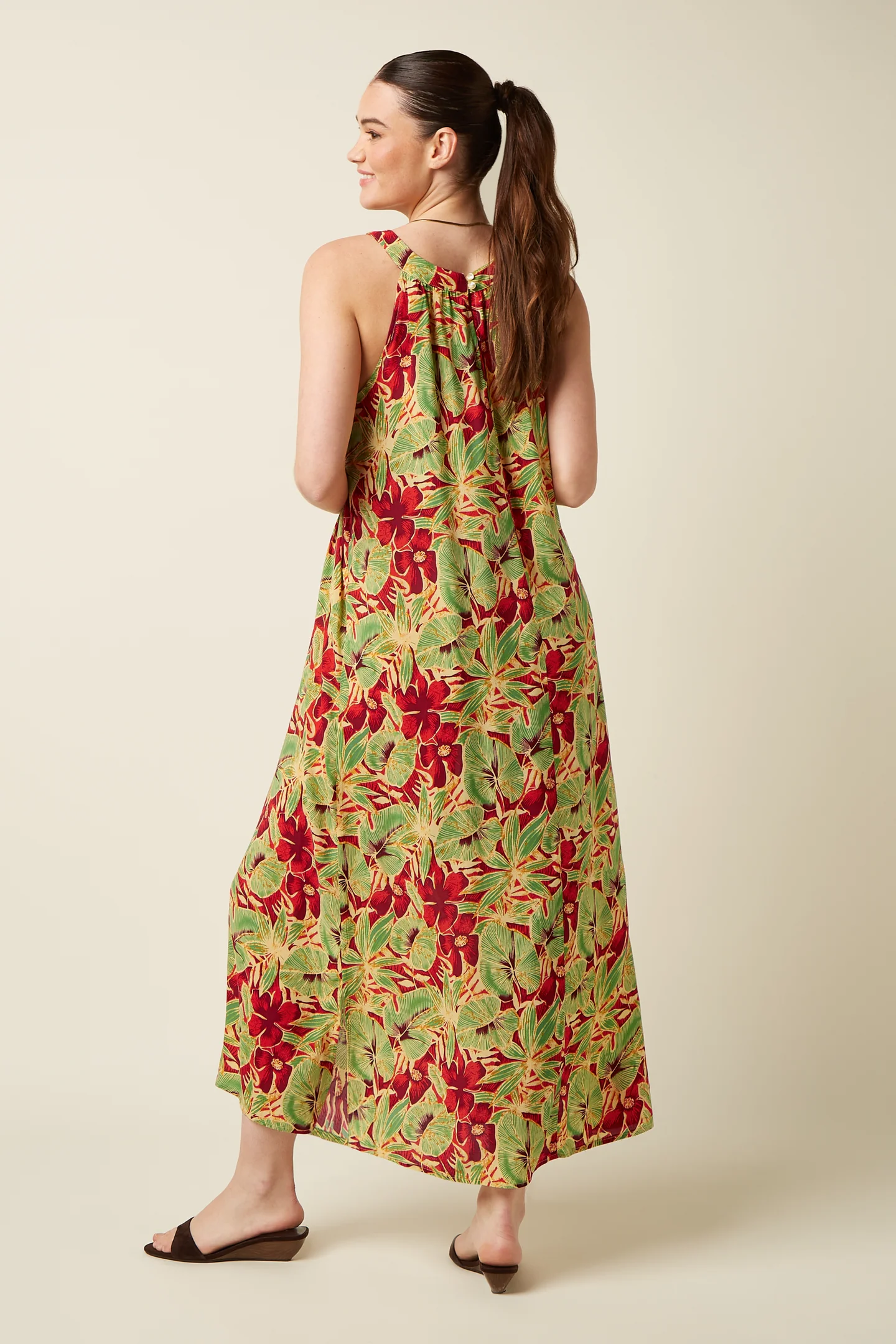 Virna Dress Rico fire red - 3
