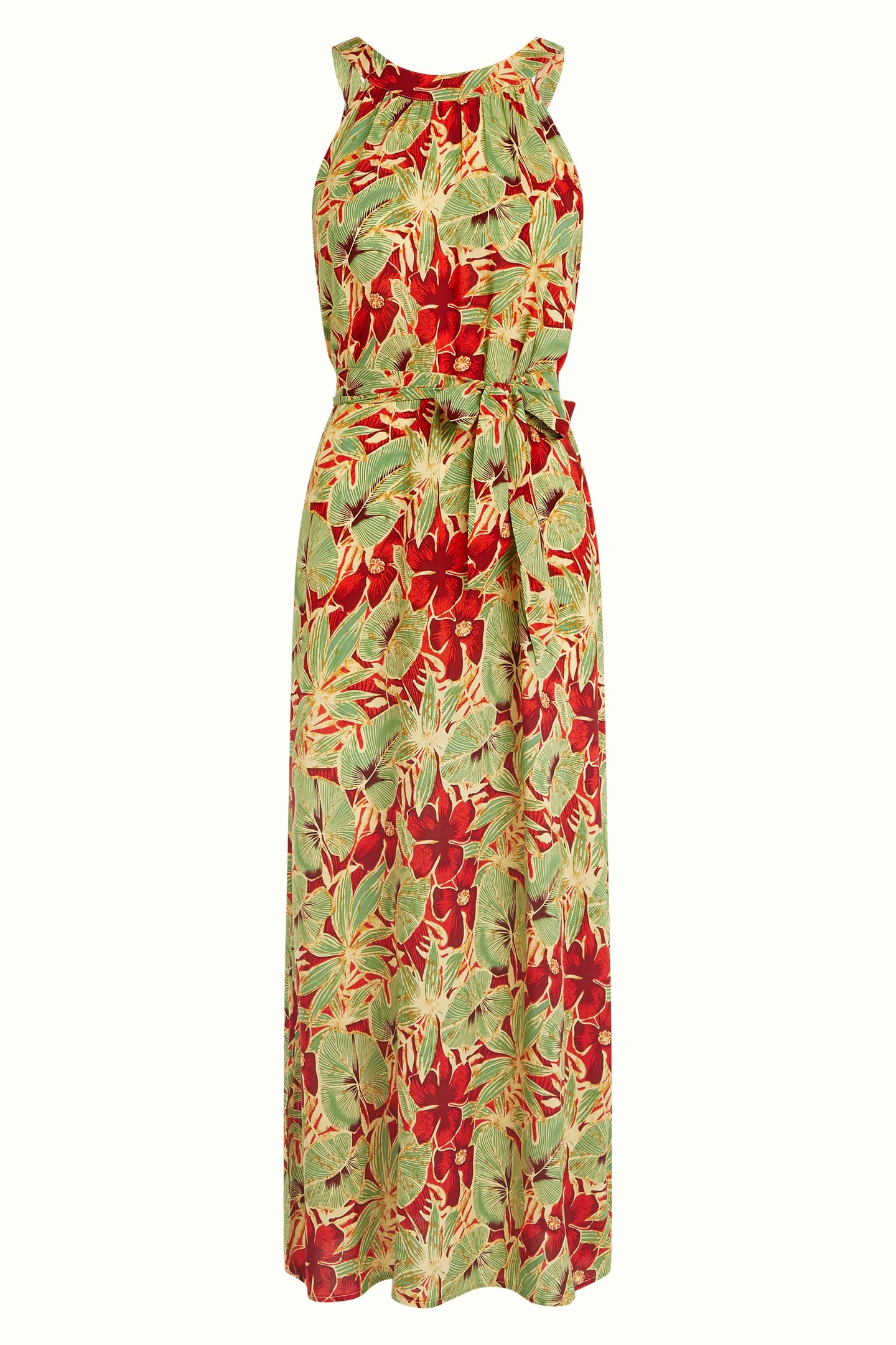 Virna Dress Rico fire red - 5
