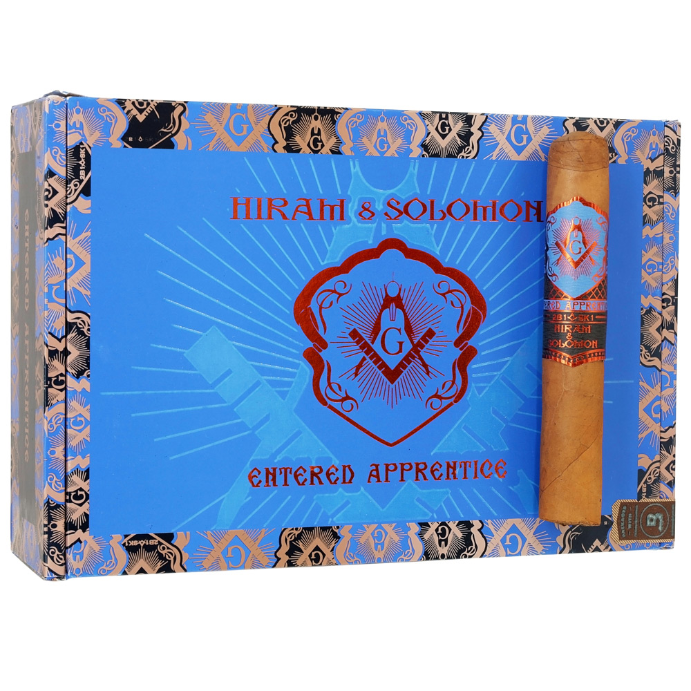 Hiram & Solomon Entered Apprentice Robusto - 2