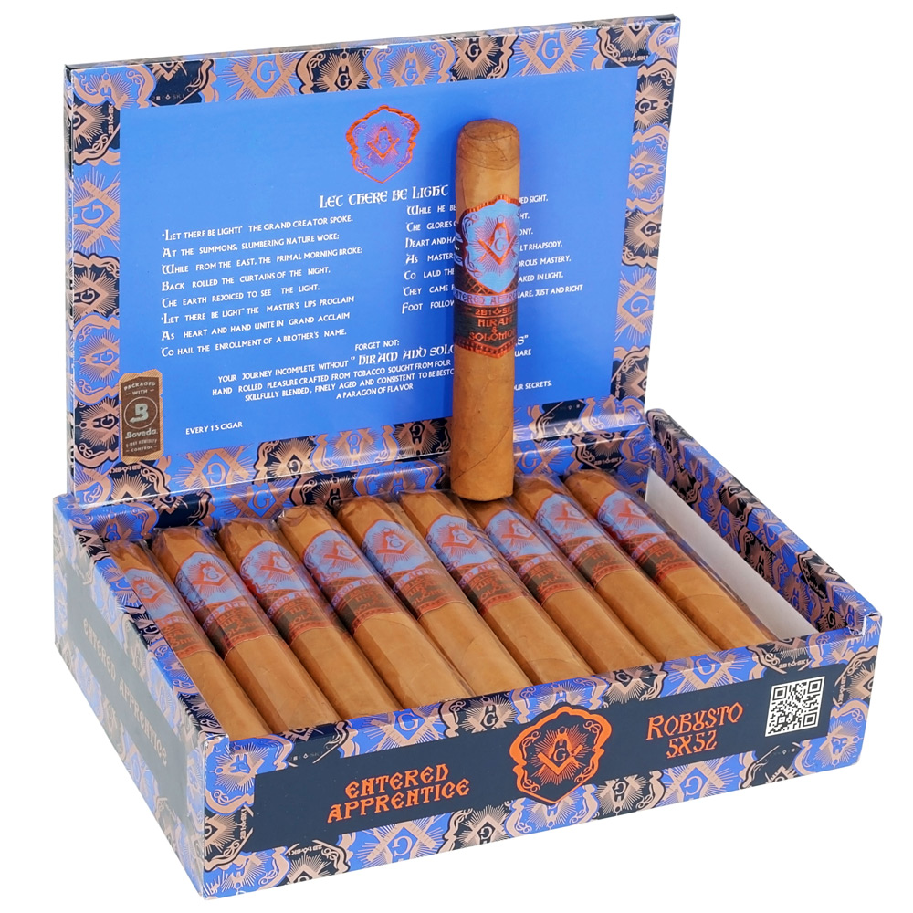 Hiram & Solomon Entered Apprentice Robusto
