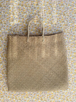 Bliss Big Flat Bag Natur