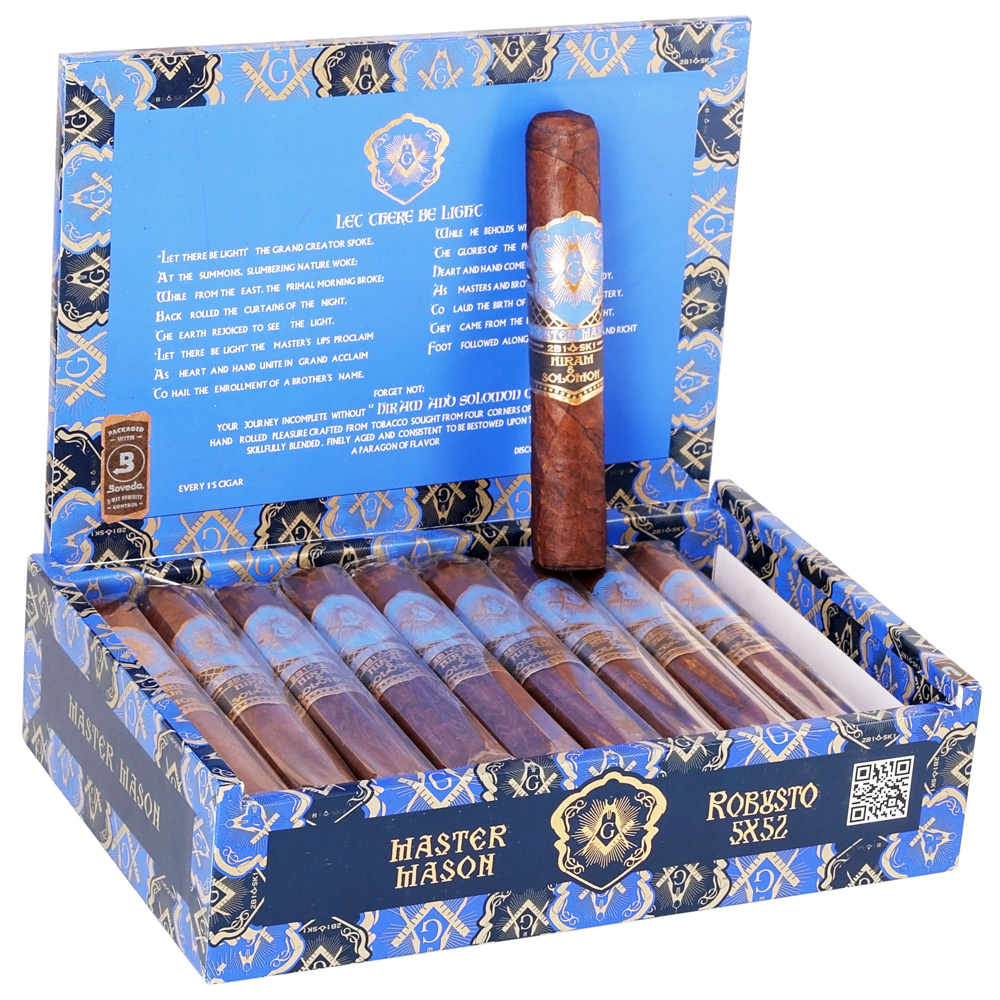 Hiram & Solomon Master Mason Robusto - 2