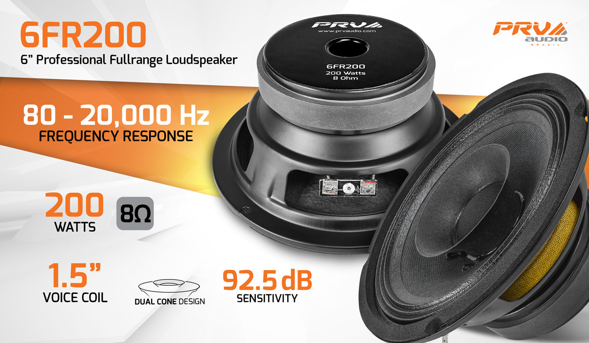 PRV Audio 6FR200 - 8