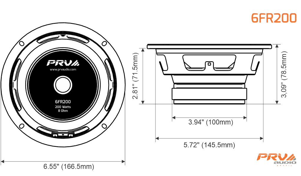 PRV Audio 6FR200 - 13