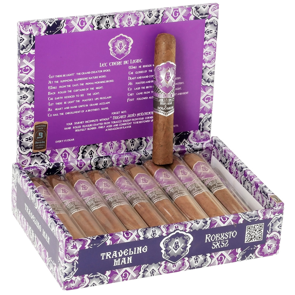 Hiram & Solomon Traveling Man Robusto
