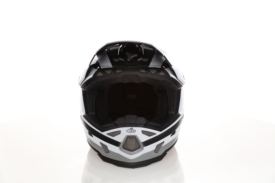 6D ATR-3 Pure Helmet FIM, Gloss White - 4