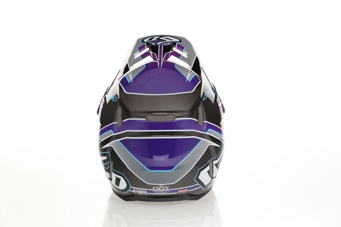 6D ATR-3 Reflex Helmet FIM, Purple - 2