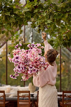 Petunia rosa 90 cm