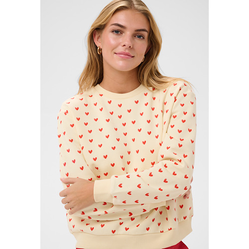 Pammaz sweatshirt / ljusgul 