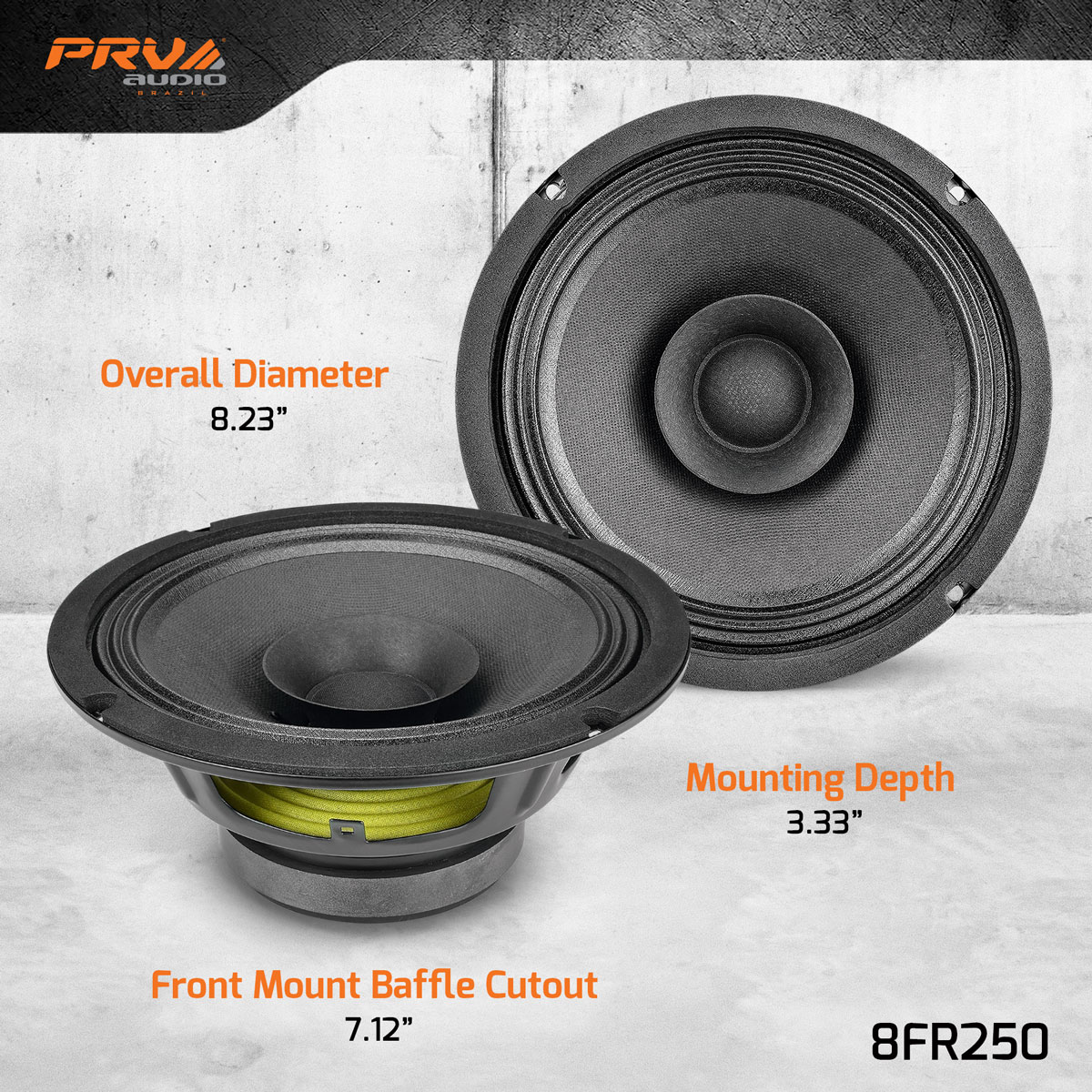 PRV Audio 8FR250 - 4